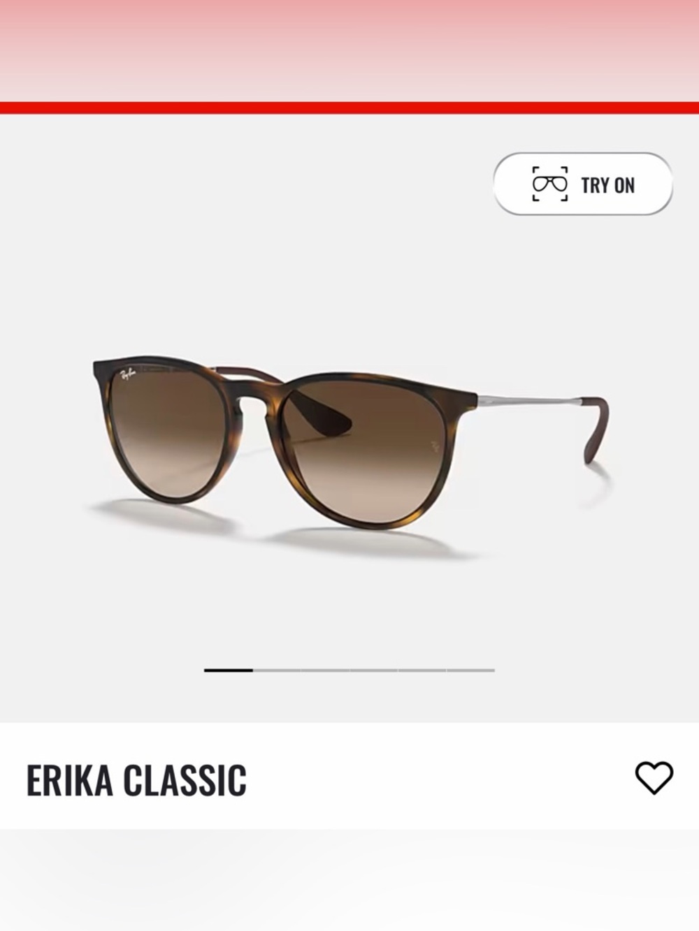 Ray Ban Erika Sunglasses